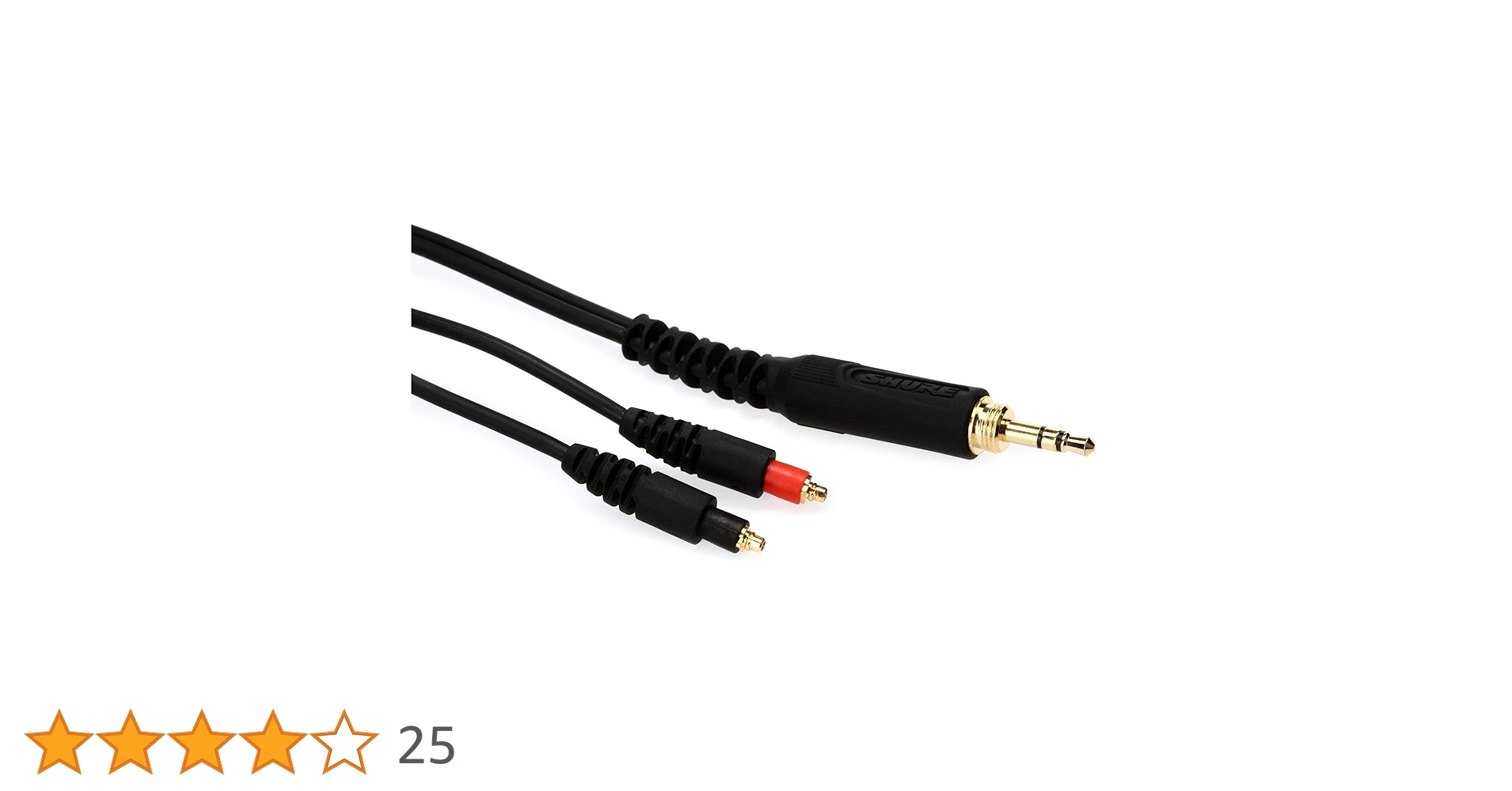 Amazon | SHURE SRH1440/SRH1840交換用 ストレートケーブル(2.1m