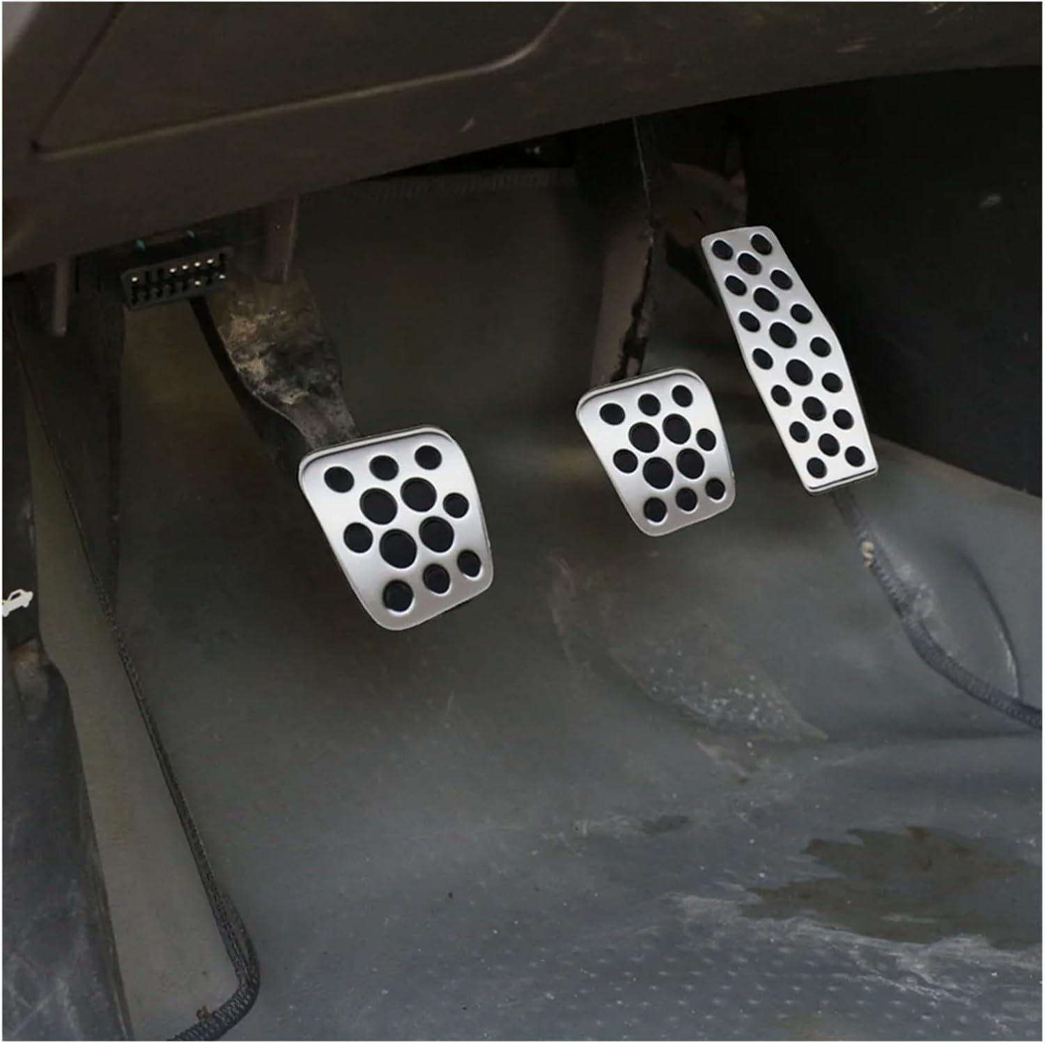 Car Pedal Cover Replacement for Vauxhall for Opel for Astra for Insignia 2011-2015 Car Brake Clutch Pedal Cover Accelerator Pedals Pedals (Color : Rest Pedal)