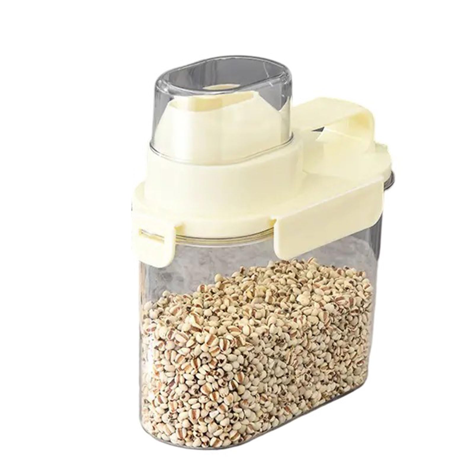 Xjdzineq Multipurpose Cereal Dispensers Versatile Grains Storage Jars Perfect for Kitchen Organization and Outdoor Activities Seal Food Dispenser