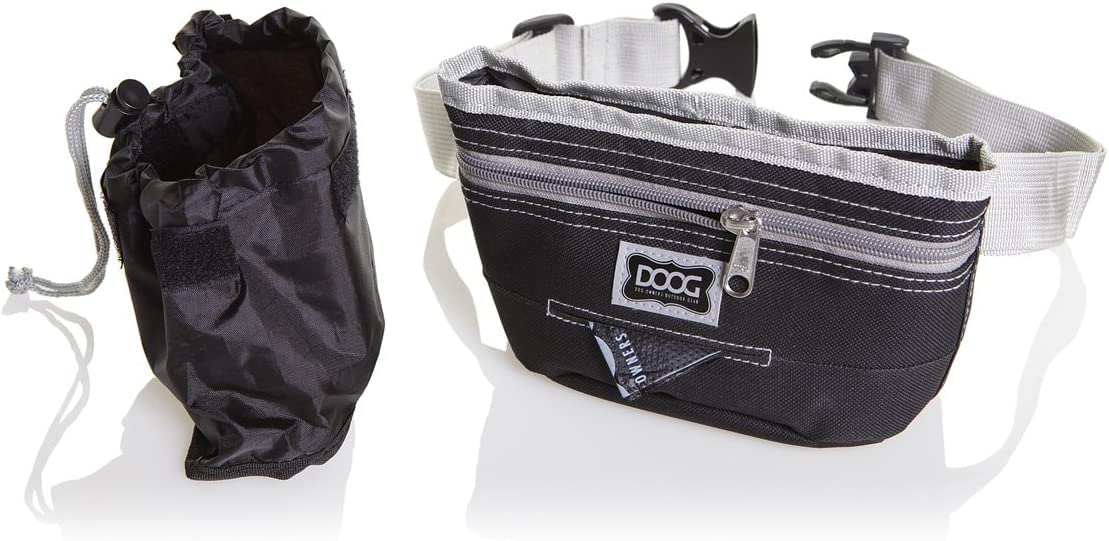 DOOG Good Dog Pochette à friandises pour chien Noir