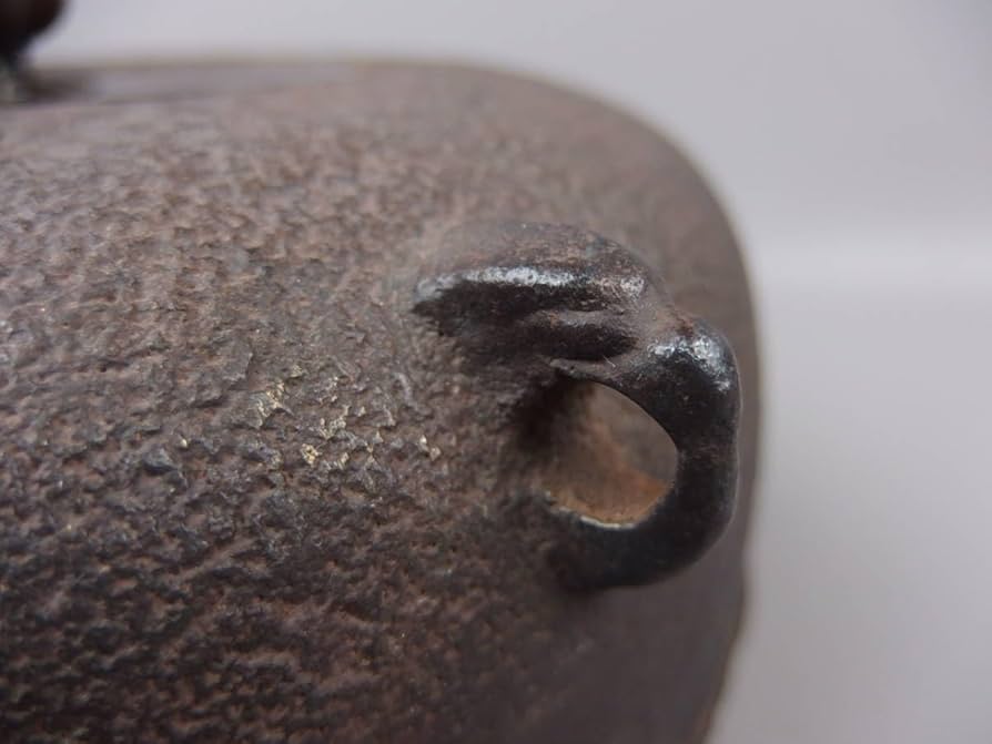 Amazon.co.jp: 骨董茶道具奥平了保（奥平佐兵衛）作 御釜師 山口