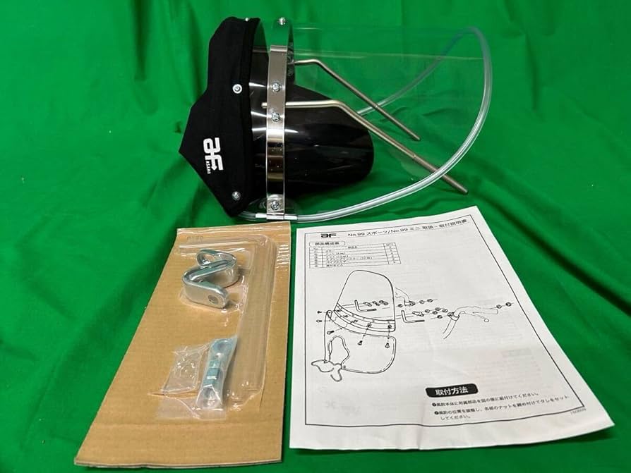 新幹線風防　旭風防　スモークシールド MAD MAX 週末セール!!Z-FATHER 旭風防 モンゴリヤン風防