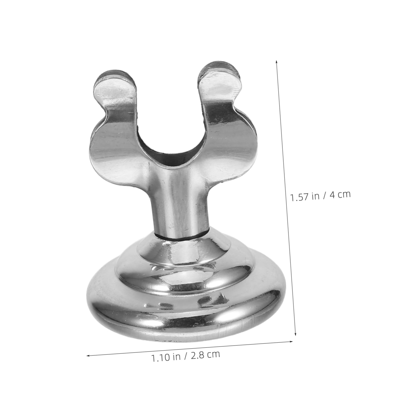 HOMSFOU 3 Series Titular Del Menú Titulares De Menú Suministros De Restaurantes Nombre Poseedor Soporte Para Menú De Acero Soporte De Mesa Titular De Lugar Soporte De Menú Plata 5 Piezas*3