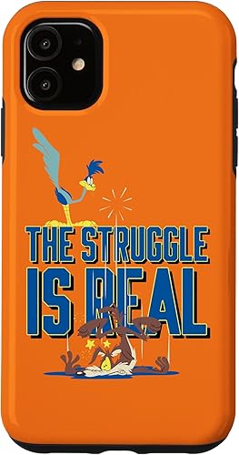 Vista 13 de Funda para iPhone 13 Looney Tunes Roadrunner la lucha es real
