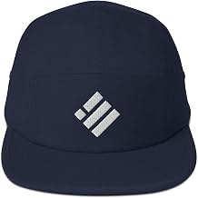 Binance Cryptocurrency Logo Hat Embroidered 5 Panel Camper