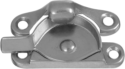 National Hardware N325-381 V600 - Cerradura de banda en níquel satinado