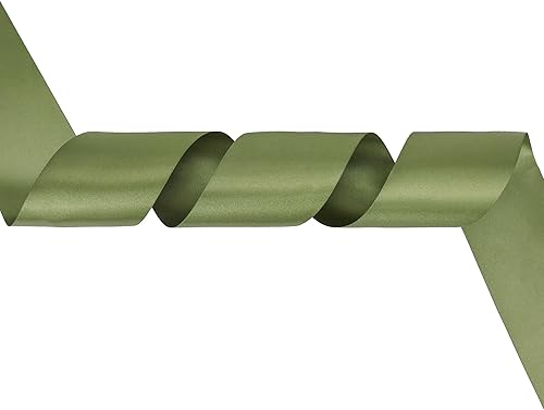 Vista 470 de MEEDEE Orange Satin Ribbon - 1.5 inch Double Faced Satin Ribbon, 50 Yards - Neon Tangerine - For Christmas, Thanksgiving, Halloween, Weddings