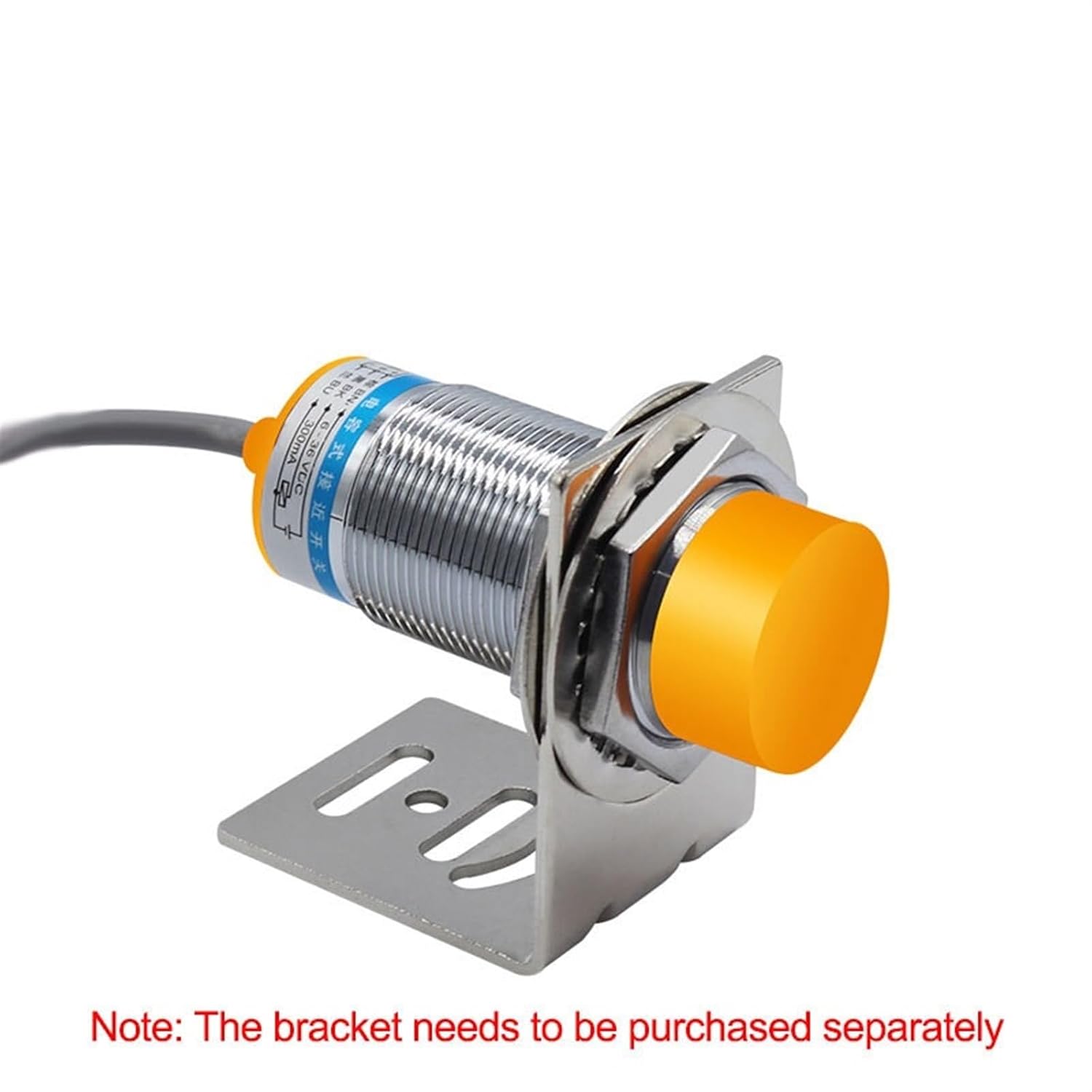 Capacitive LJC30A3 BX AX by AY EZ DZ Inductive Proximity Sensor Switch PNP NPN DC 6V-36V AC 90-250V 20mm M30 (Color : 2Wire-AC-NO)