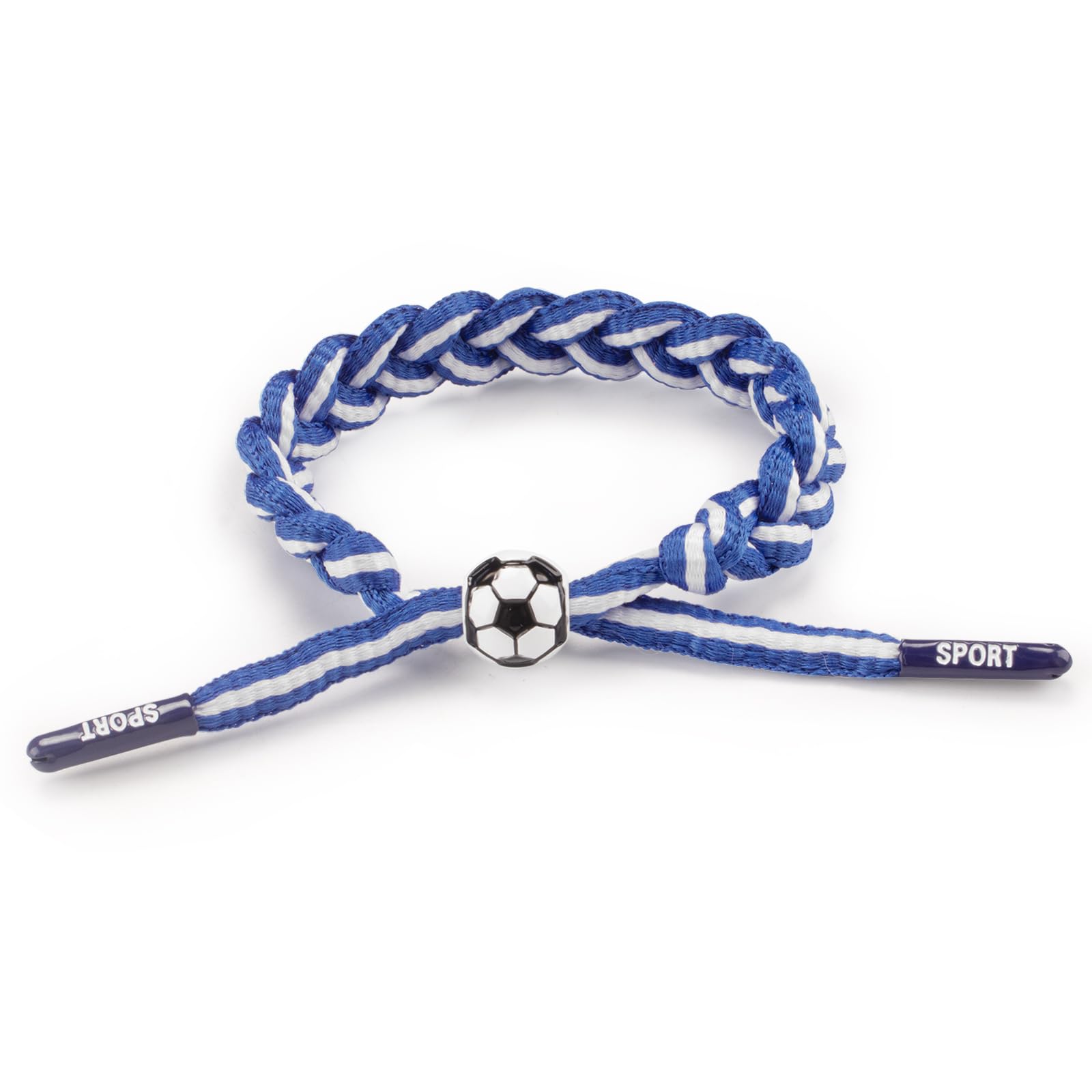Soccer Braided Bracelet for Fans, Italy National Team Colors Sports Braideds, Adjustable Handmade Friendship Bracelet for Men Women, Game Day Accessory, Athletic Fan Gear, Soccer Lovers Gift