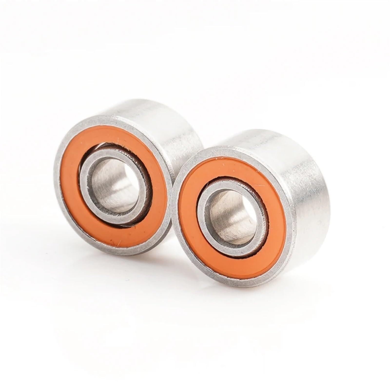 Łożyska kulkowe, 2 sztuk łożyska kołowrotka S693 2RS ​​CB ABEC7 LD 3 * 8 * 4mm hybrydowe ceramiczne łożysko kulkowe ze stali nierdzewnej S693-2OS CB S693RS