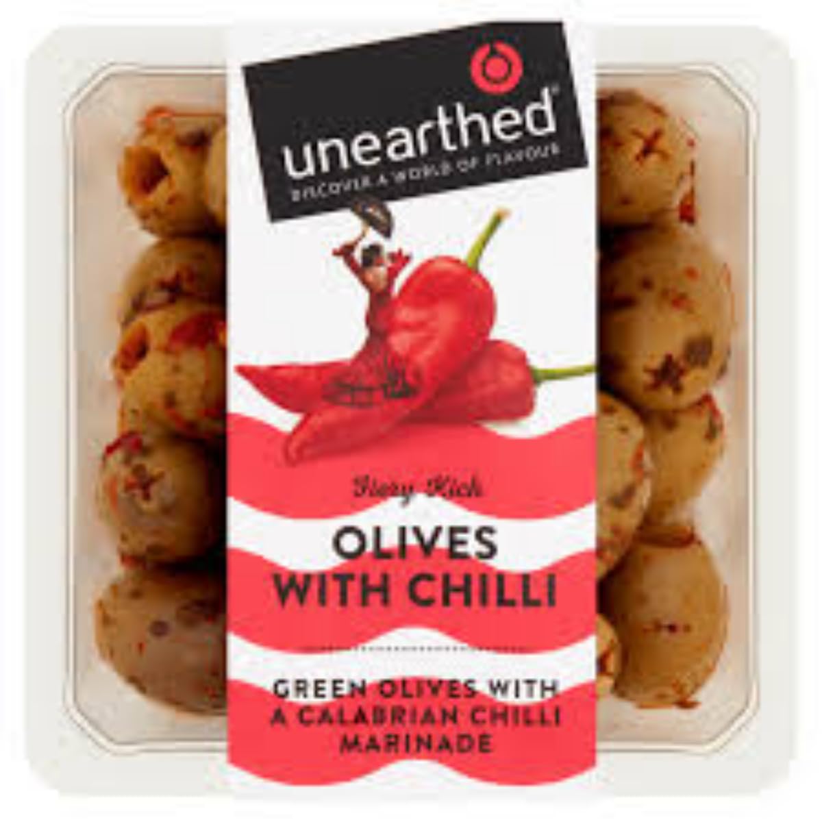 Unearthed Olives with Chilli 150g