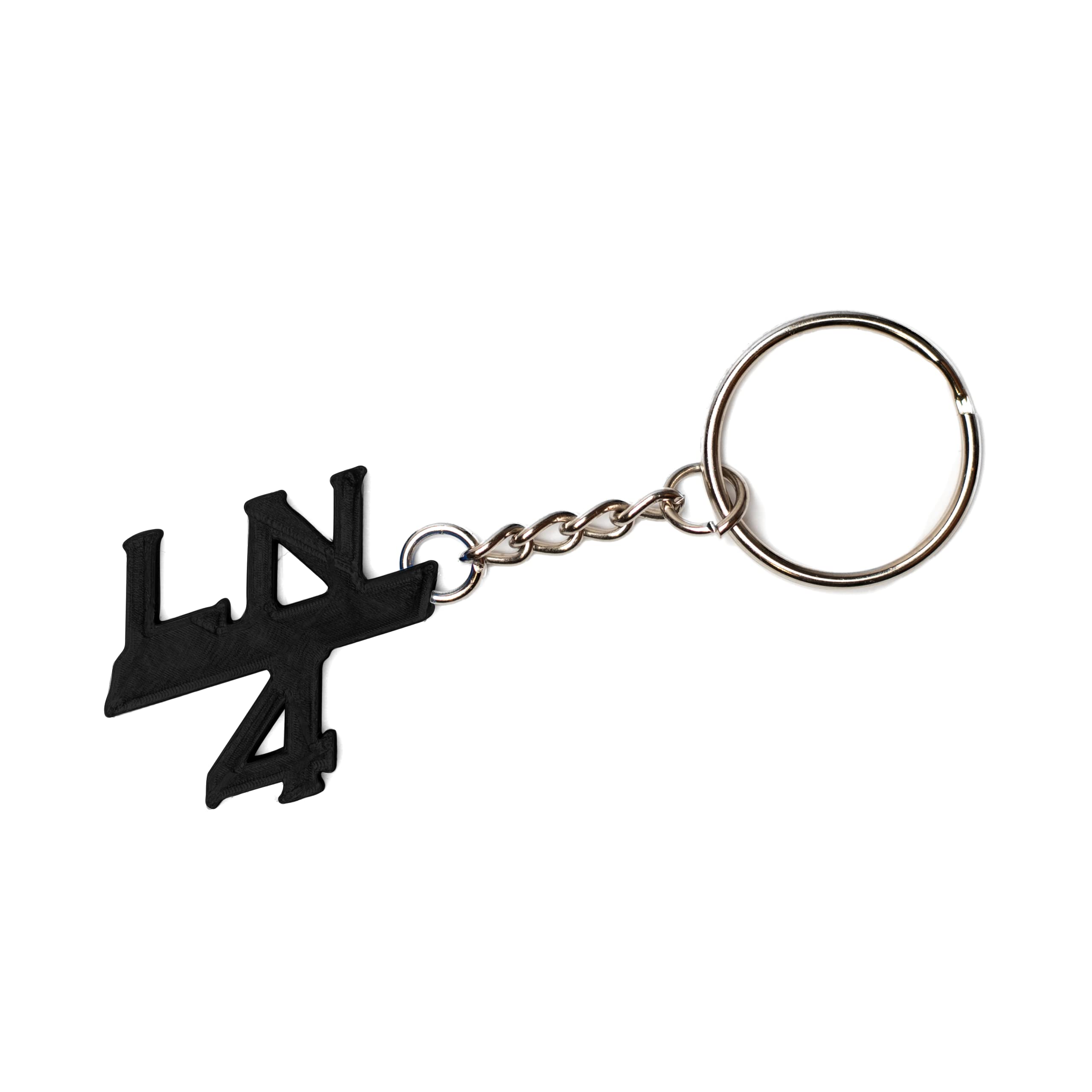 LN 4 Black keychain | Made From Repurposed Waste Plastic | F1 Formula 1 Gift
