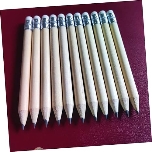 Miniatura 9 de 50 lápices cortos para niños en edad preescolar, herramienta de dibujo, lápices de golf pequeños, lápices cortos, lápices de alumnos, lápices