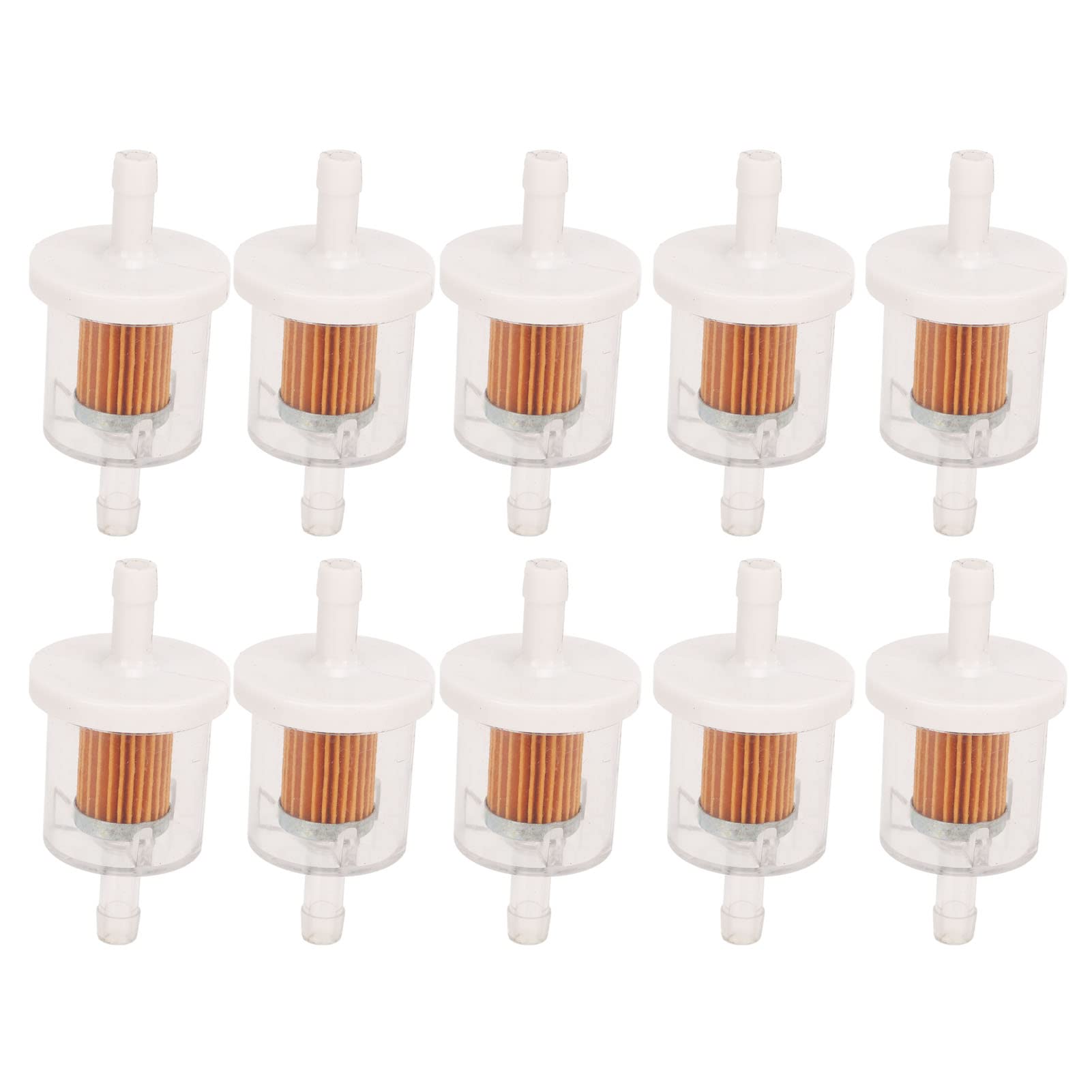 10 Piezas para Filtro de Combustible de Motor para Filtro de Combustible en línea para Piezas de cortadora de césped 49019 7001 para Fx481V Fx541V Fx600V Fx651V Fx691V Fx730V Fx751V Fx801V