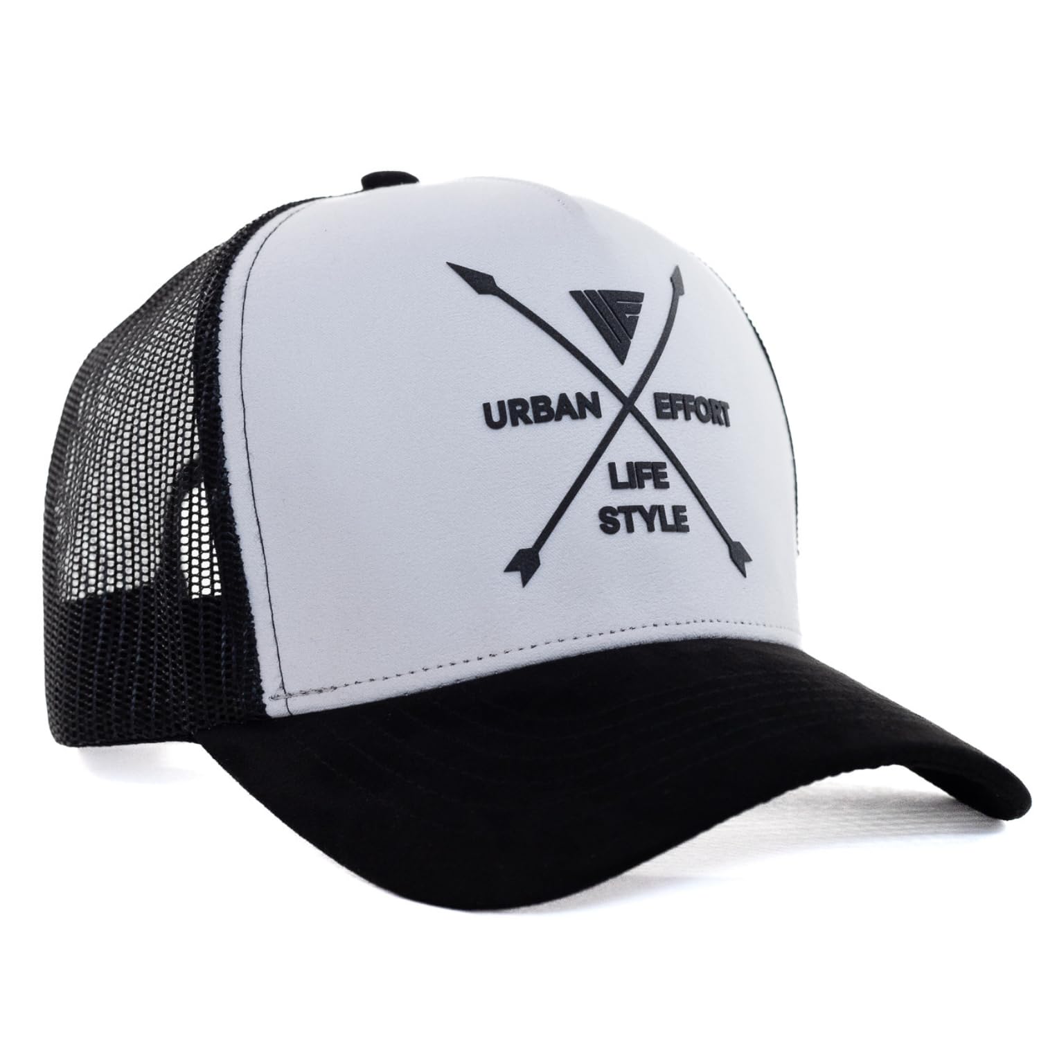 Urban Effort Mesh Back Cap - for Men and Women Baseball Hat 5-Panel Trucker Hat - Great Snapback Closure for Hunting & Hiking