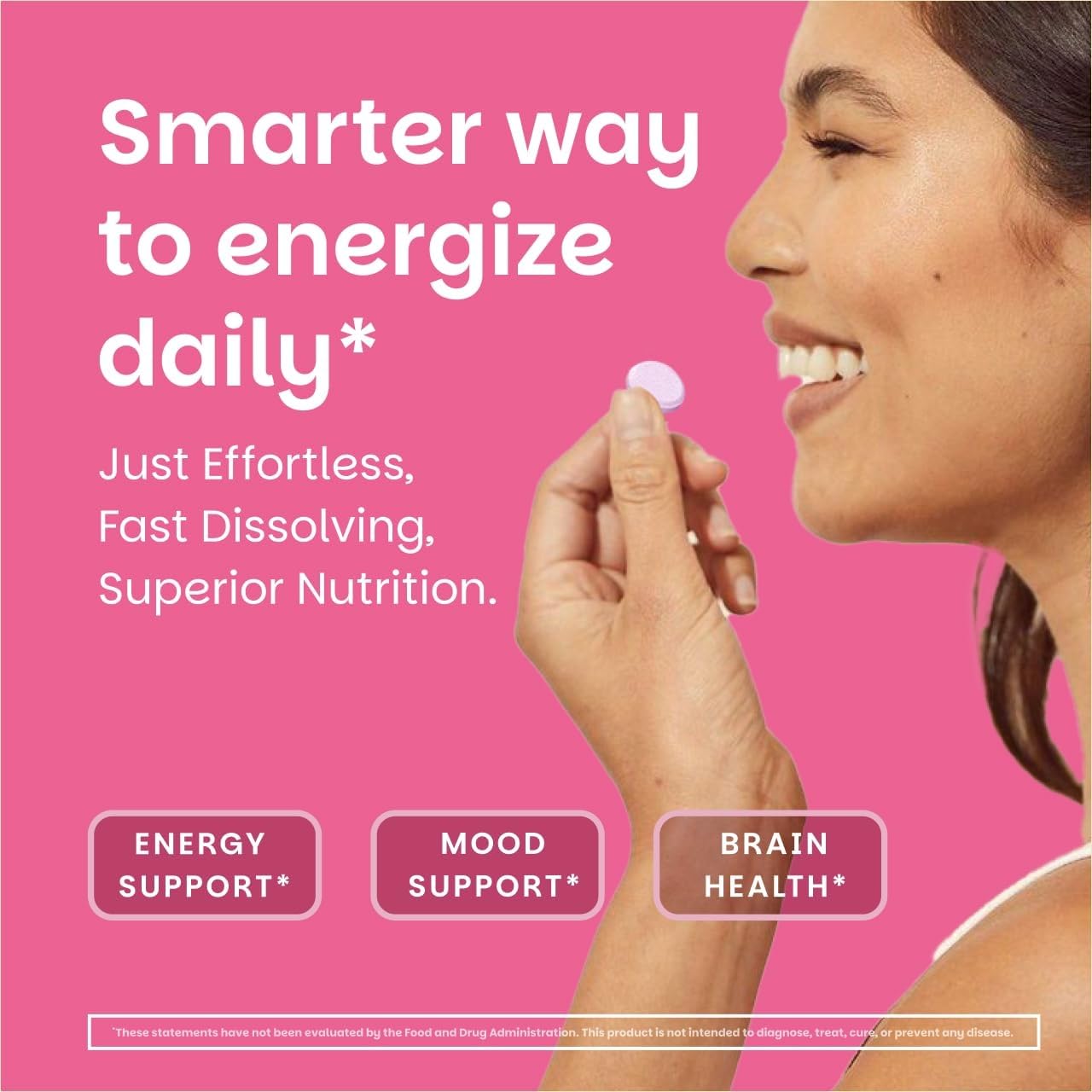 EZ Melts Dissolvable B12 Methylcobalamin 2,500 mcg, 180 Tablets, Red Cherry — Amazon image 3