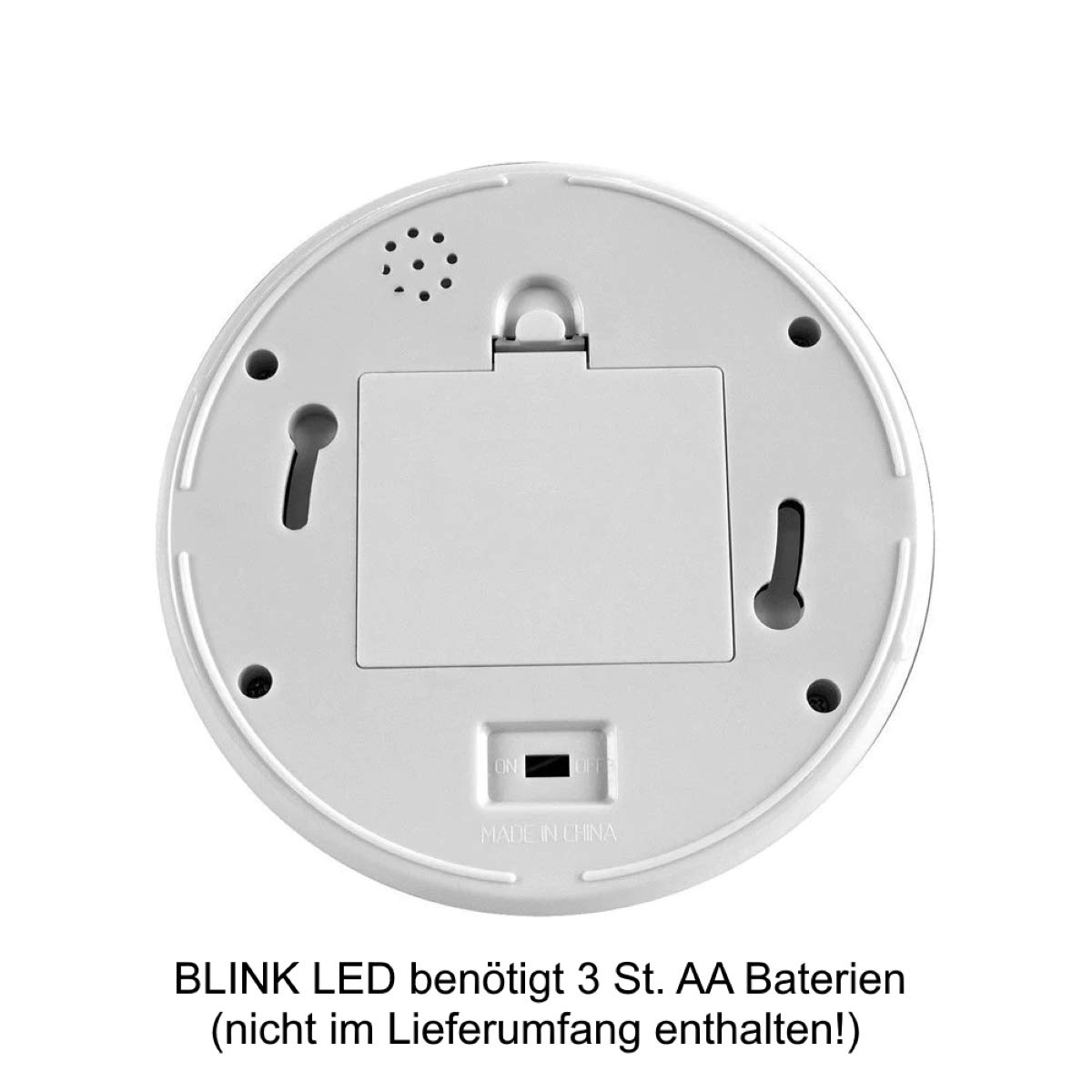 Caméra factice avec objectif, lumière LED rouge, vidéosurveillance, imitation réaliste, pour mur, plafond, blanche