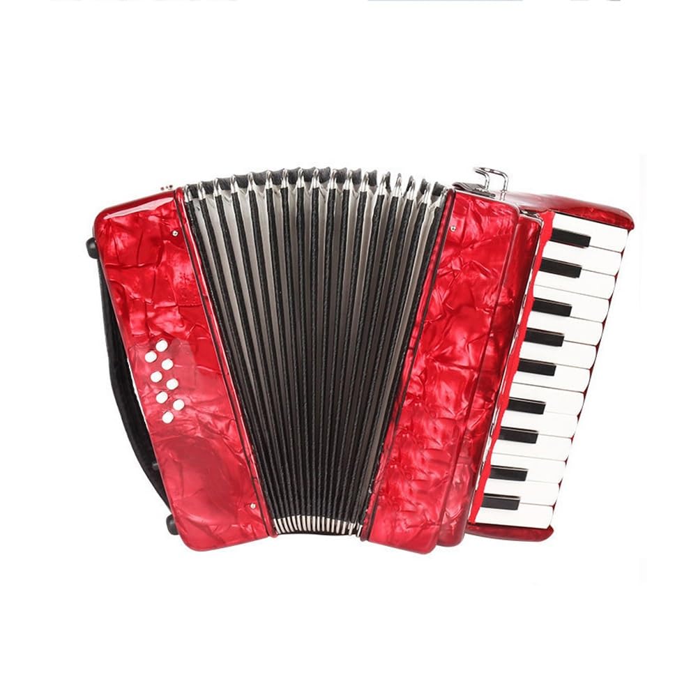 アコーディオン　美品　22キー　キーボードアコーディオン Amazon.co.jp: 初心者用アコーディオン、22キー8ベースアコーディオン