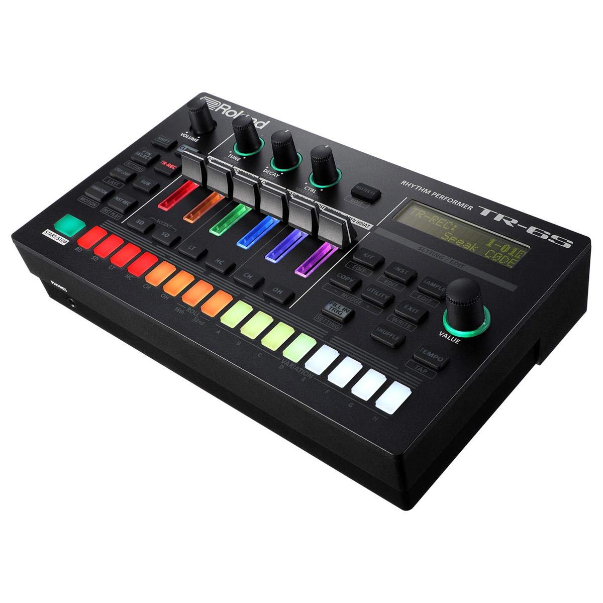 Amazon.com: Roland TR-6S Compact Drum Machine with Six tracks of  