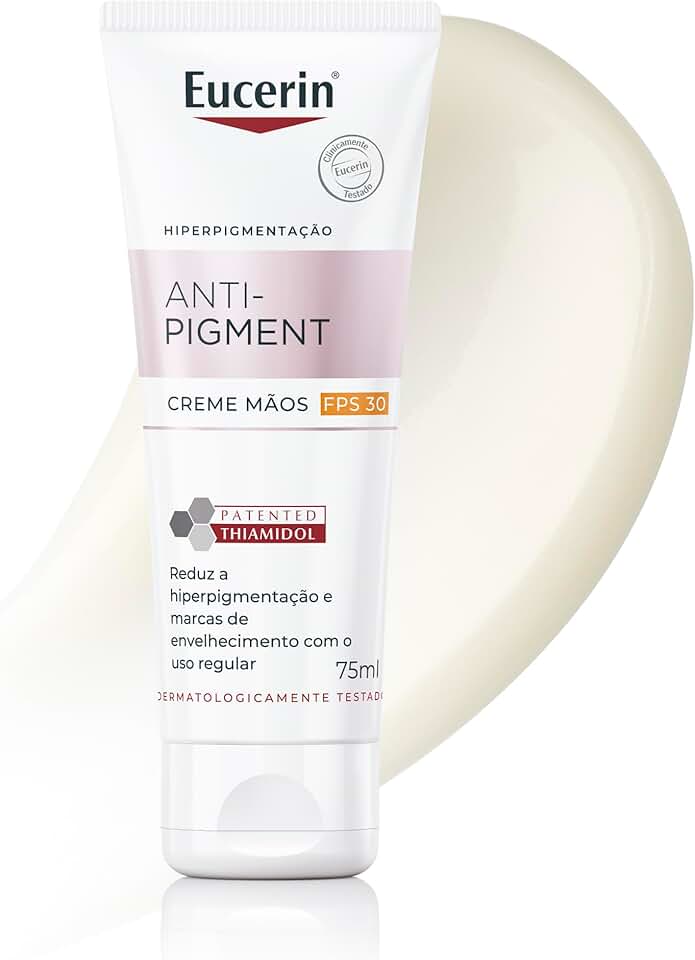 EUCERIN Creme de Mãos Clareador de Manchas 75ml, Anti-Pigment, Antimanchas, Thiamidol