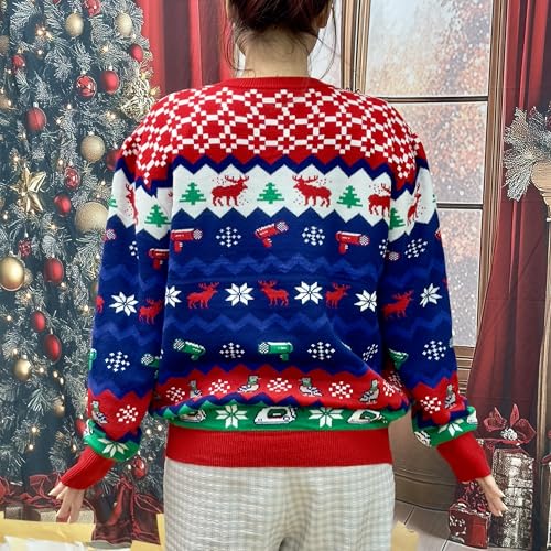 Merry Christmas Ya Filthy Animal Knitted Sweater - Image 2