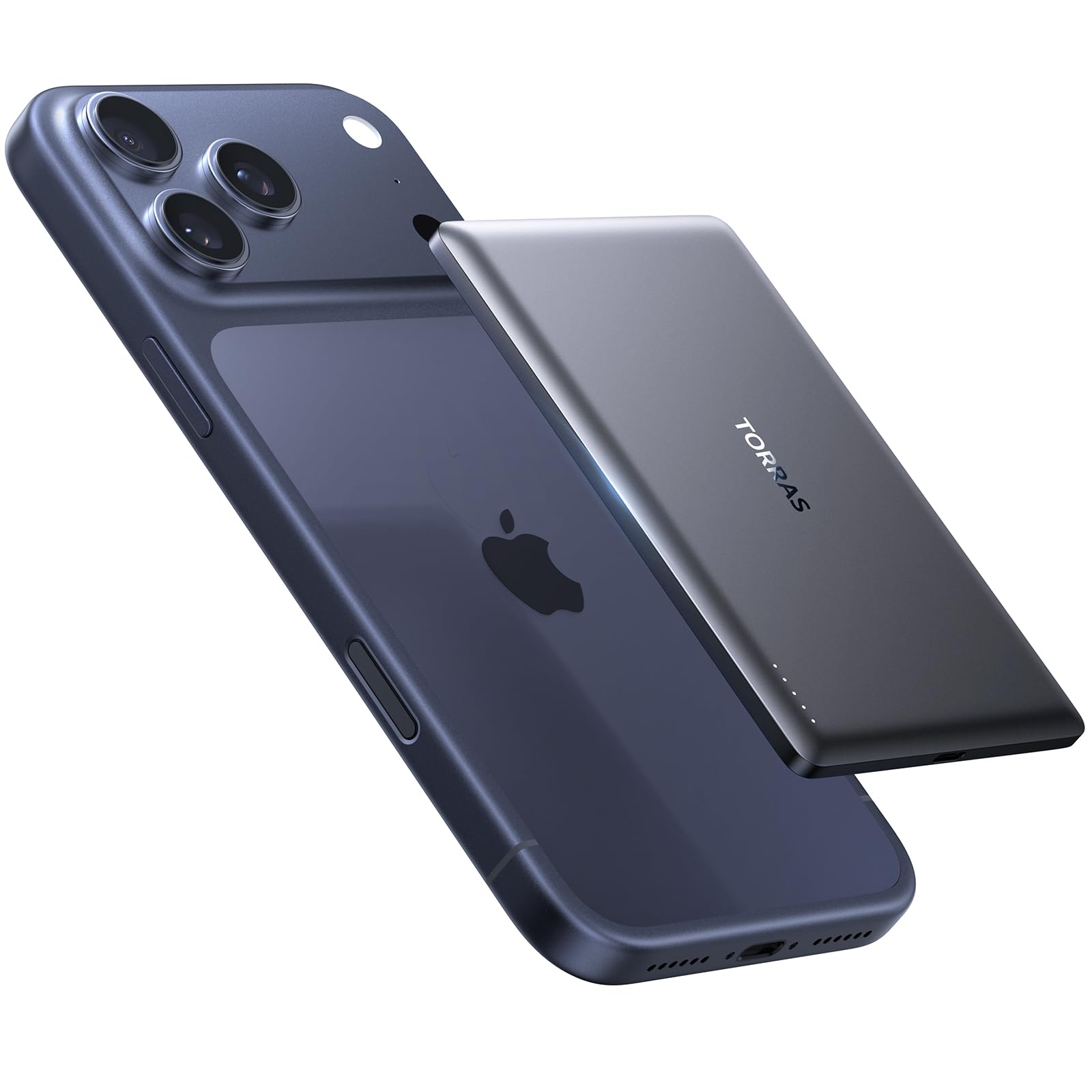 Amazon | TORRAS MiniMag モバイル バッテリー MagSafe対応 Ultra Slim