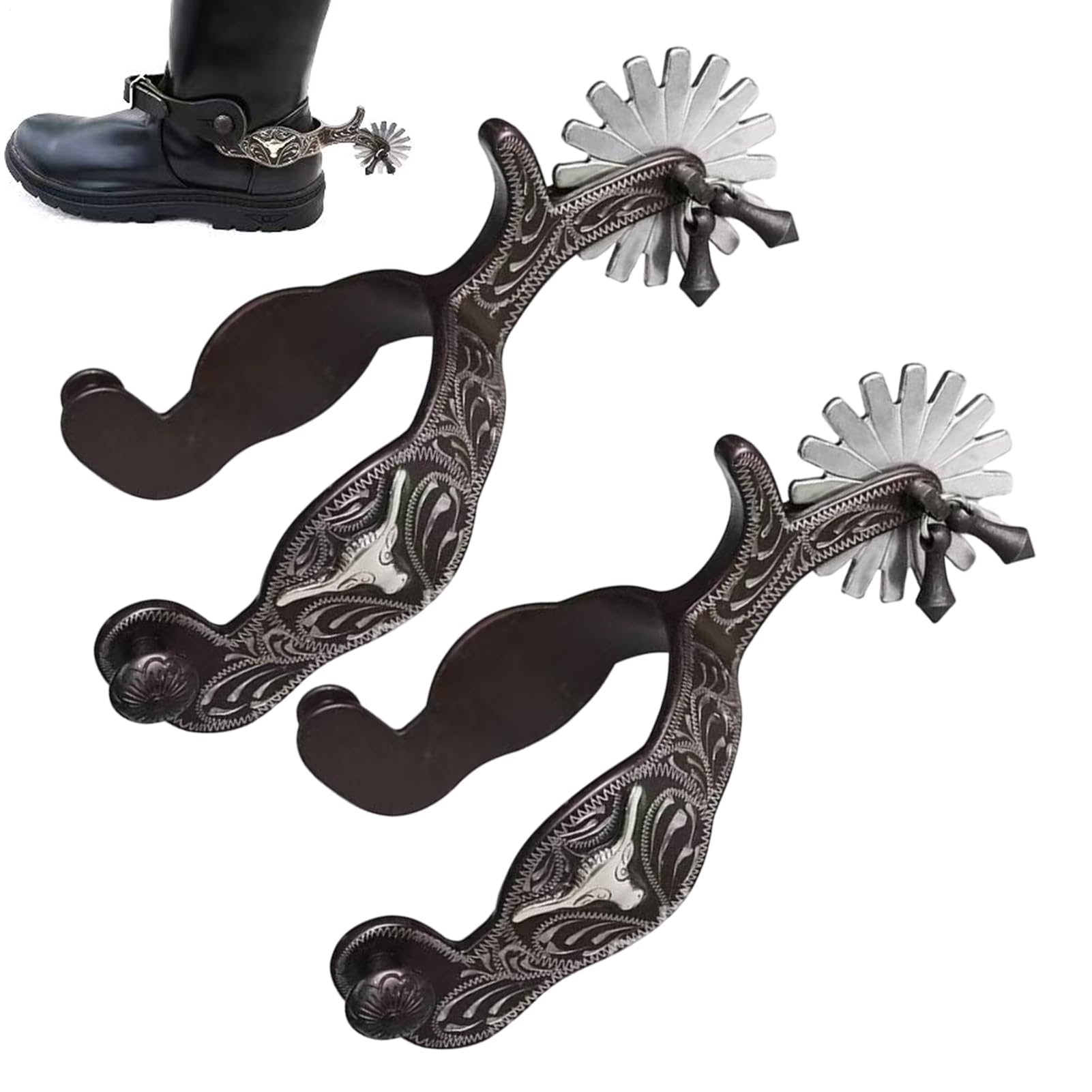 da Stivale Attrezzature per Competizioni Equestri | da Equitazione Fatti a Mano per Cavalieri Allevatori Salto Ostacoli Lavoro Ranch Addestramento Equestre Competitori