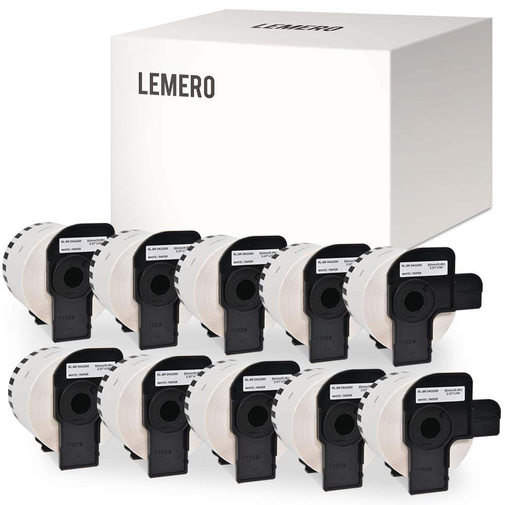 Amazon | Lemero ブラザー(Brother)用 DK-2205 互換ラベル 10個セット