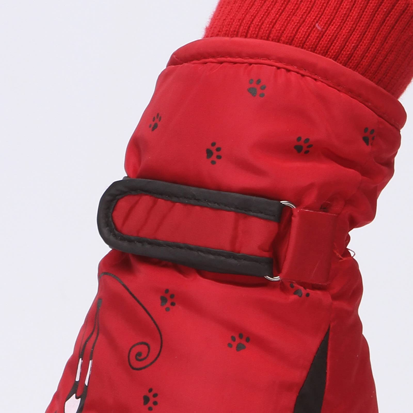 Guanti Da Sci Bambini QKURT - Impermeabili, Antivento E Caldi | Per Slittino, Snowboard E Pattinaggio - Foto 13