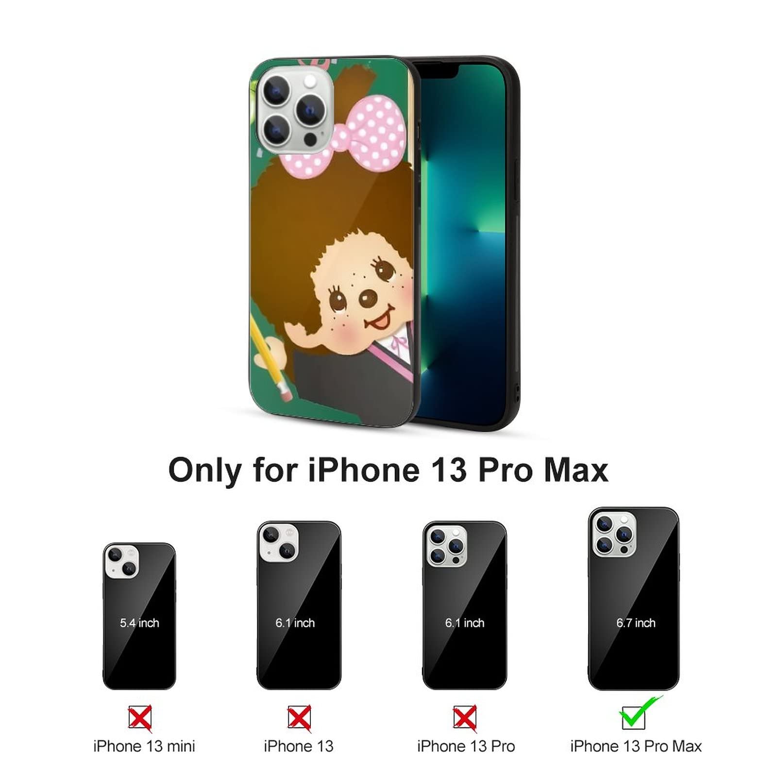 Amazon.co.jp: モンチッチiPhone13 ケース 6.1インチに適用