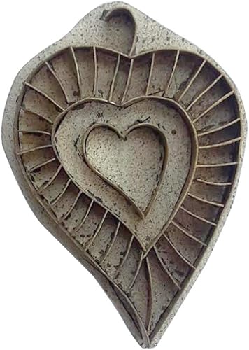 Miniatura 2 de Royal Kraft Sellos de madera de latón de hoja para impresión de bloques en arcilla, cerámica, tela BGtag004