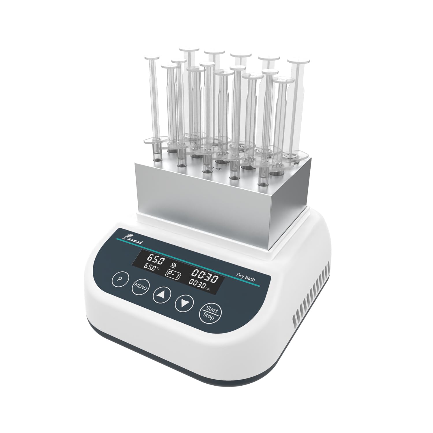 JOANLAB Professionelles Plasma-Gel-Gerät, Heiz- und Kühl-Trockenbad, 1ml/2,5ml/5ml Kombi-Block, PRP PPP Gel-Herstellung mit präziser Temperaturregelung