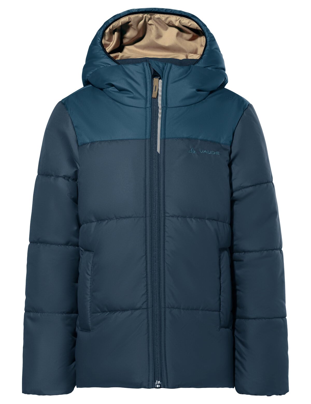 VAUDE Kinder Isolationsjacke Kids Lulea Insulation Jacket, mit praktischer Mitwachs-Funktion, bequem und pflegeleicht, mit reflektierenden Elementen
