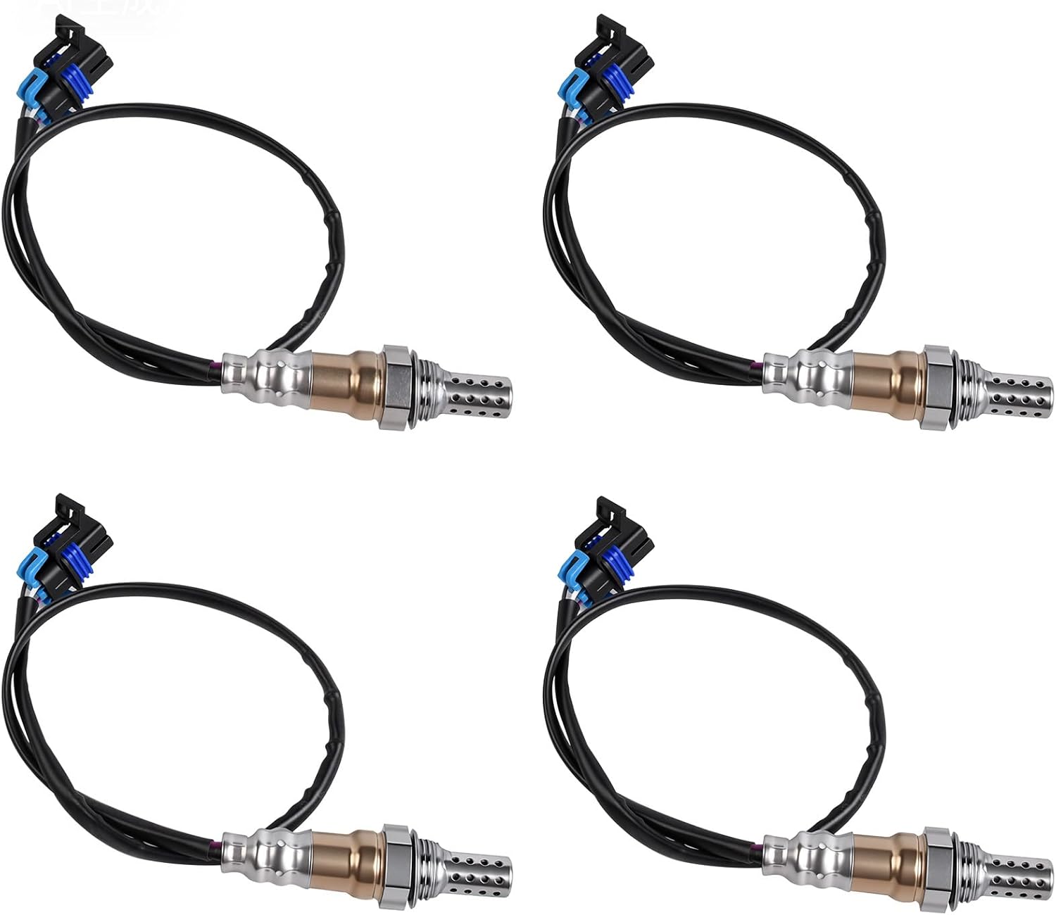 234-4566 4Pcs Oxygen O2 Sensor Upstream and Downstream Fit for Enclave 2012-2017, Traverse 2012-2017, Impala 2014-2018, Acadia 2012-2016, Colorado 2015-2016, Canyon 2015-2016, 3.6L Replace 34-4565