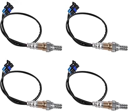 234-4566 4pcs Oxygen O2 Sensor Upstream and Downstream, Fit for Enclave 2012-2017, Traverse 2012-2017, Impala 2014-2018, Acadia 2012-2016, Colorado 2015-2016, Canyon 2015-2016, 3.6L