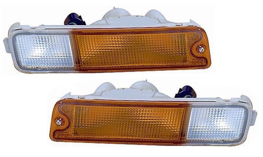 Yuchen Set 2 FANALE FANALINO Freccia Anteriore per MITS L200 dal 1996 al 2004 Inferiore PARAURTI