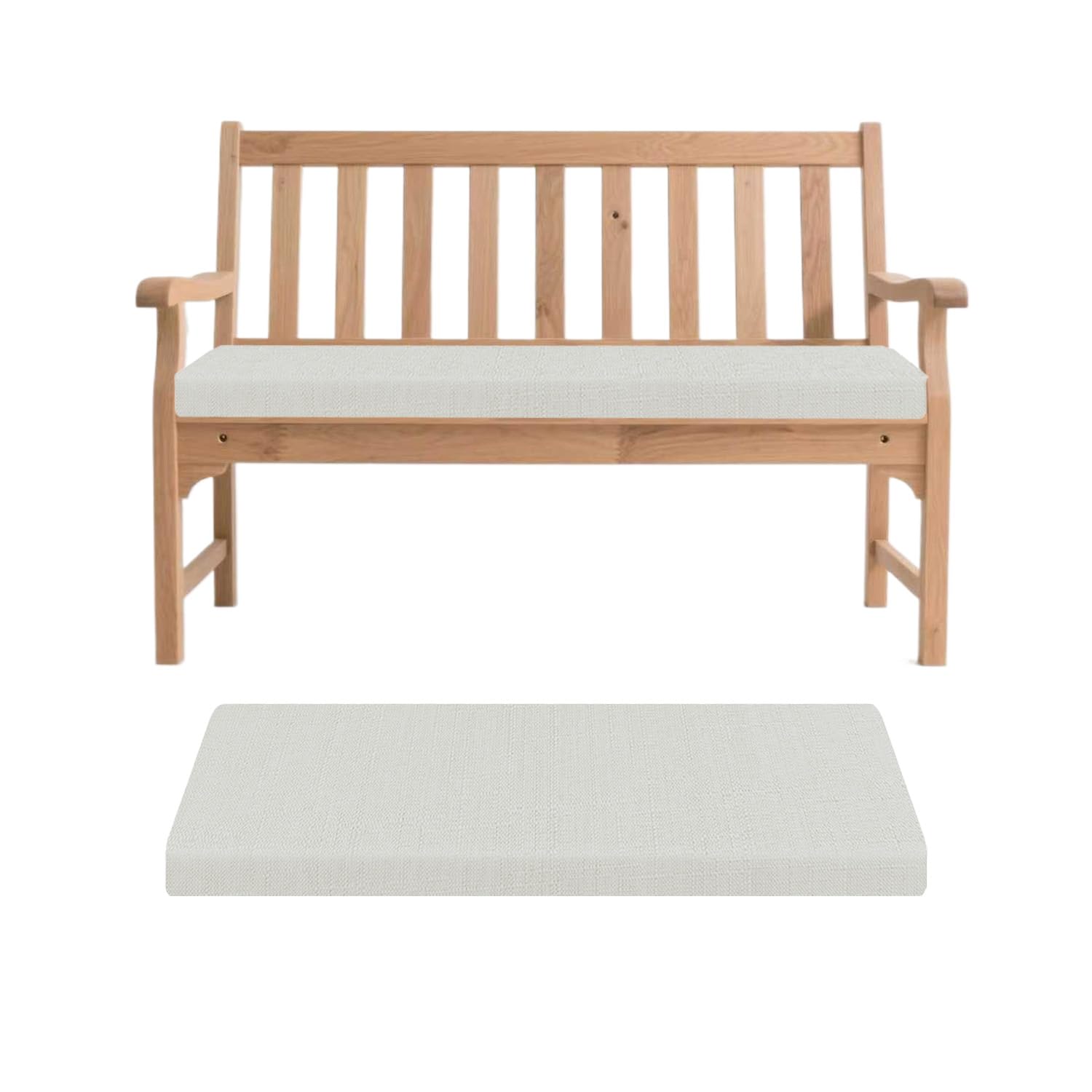 Holomaalahi seat cushions for chair 130x35x5cm with Removable Cover for Sofa Bay Window Swing Seat Long Chair