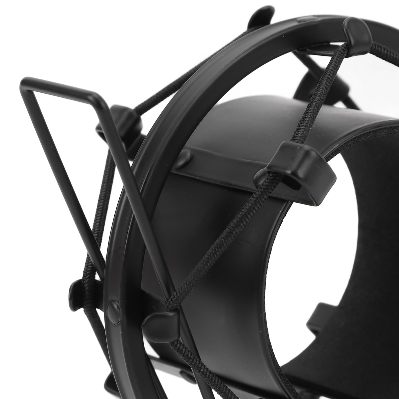 65mm Anti Vibration Microphone Shock Mount, Mic Holder for 55 65mm Diameter Studio Mic, Aluminum Alloy Material with 5/8 to 3/8 Convert Adapter, Isolation from Noise