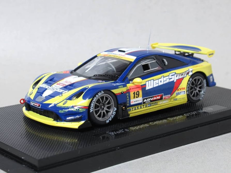 ING ING 1/43　ミニカー　ウェッズスポーツセリカ 全日本GT選手権 Amazon | 1/43 ウェッズスポーツ セリカ #19 スーパーGT GT300