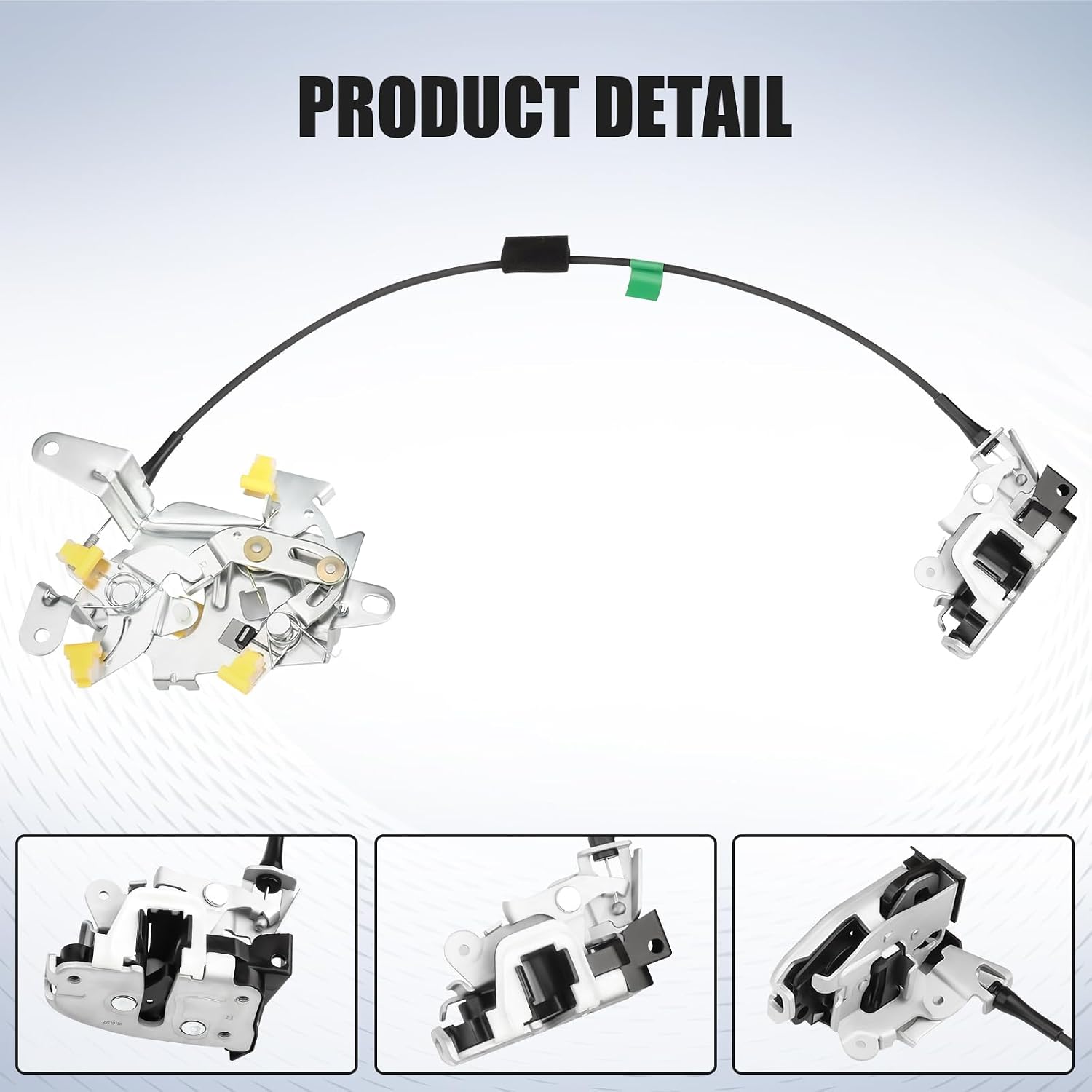 Rear Passenger Side Door Lock Lower Latch Actuator fot for Ford F-150 Extended Cab Pickup F-250 Super Duty 1997 1998 1999 2000 2001 2002 2003 2004 Rear Right Lock Latch Replaces 6L3Z-18264A00-C