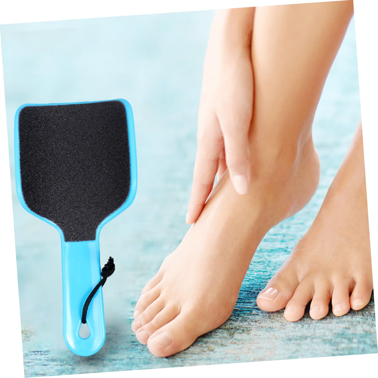 FOMIYES 2pcs Ergonomic Double Sided Foot Files for Removal Arc Shaped Foot Rasp Exfoliator Premium Scrubber for Home and Professional Use