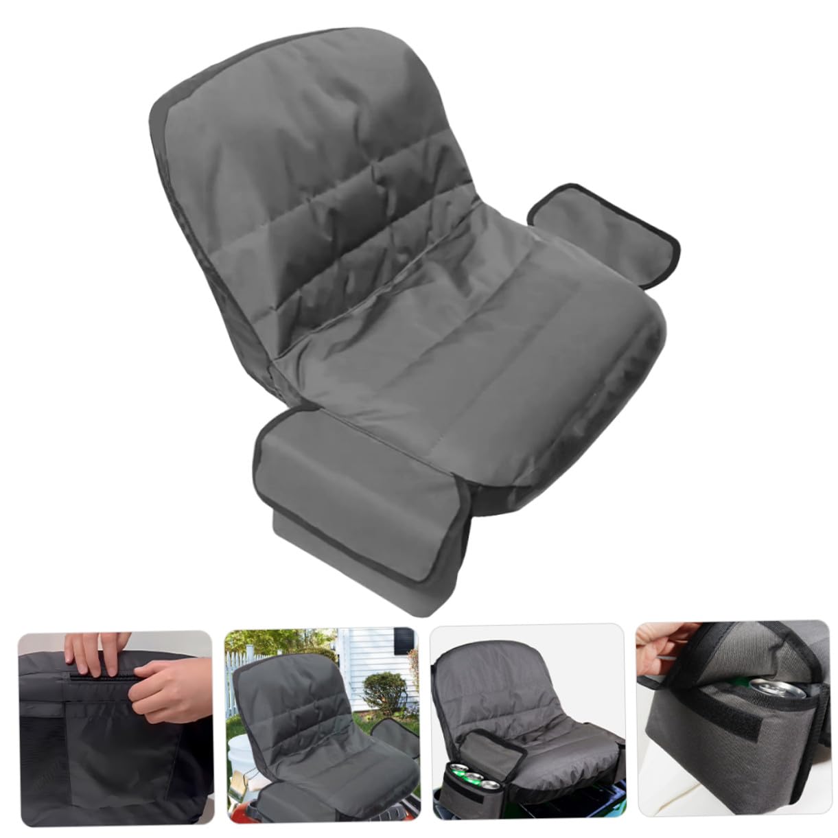 Toyvian Protector del Asiento de Cortacésped Agrícola Funda Protectora de Asiento Cubierta de Tractor para Jardín