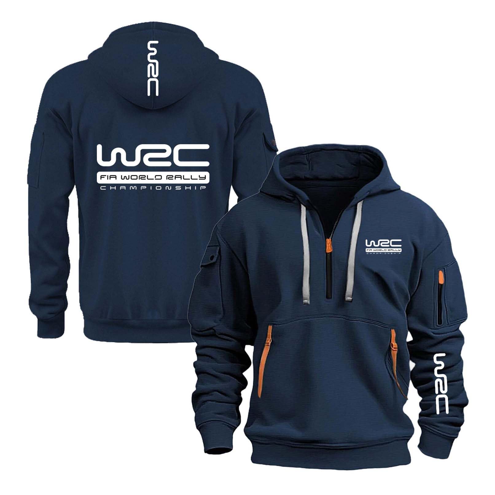 NXTBHDCW Mens Hoodies Long Sleeve Coat for W.R.C Plain Printed Tops Hoody with Pocket Jackets Comfortable Gym Wear Spring Autumn Sweatshirt Athletic Outwear-SLanS||3x_l
