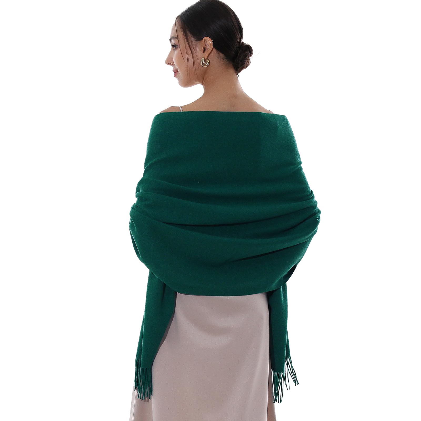RIIQIICHYLadies Scarves Pashmina Shawls and Wraps for Women Wedding Scarfs for Women Winter