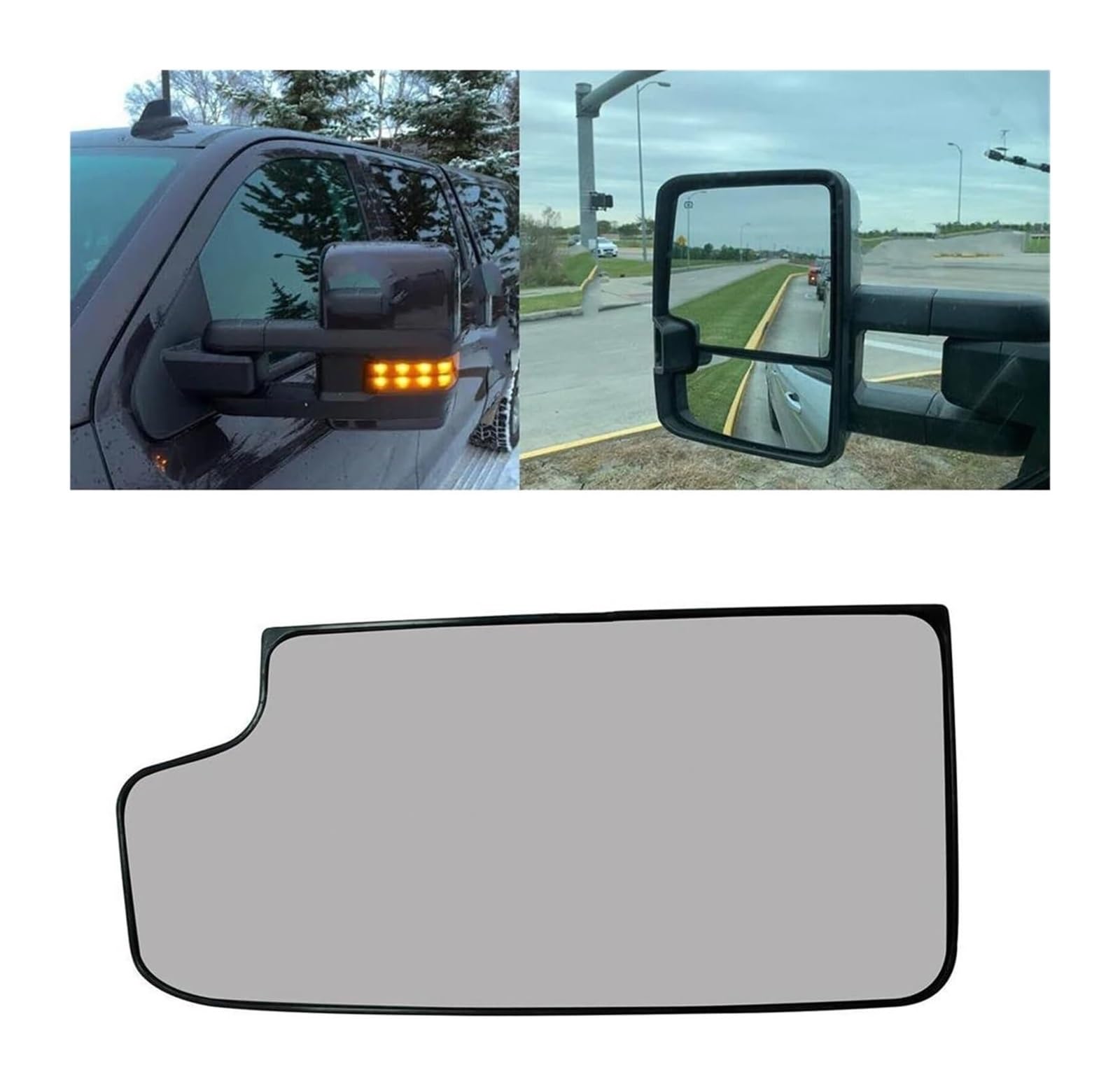 Pour Silverado 1500 2500HD 3000HD Pour Rétroviseur Remorquage Inférieur Convexe Gauche Droit 23444113 23444114 Retroviseur Extérieur