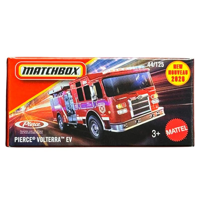 2025 Match Box Pierce Voterra EV for 3 Years & Above 44/125 (Red)