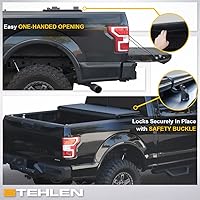 Vista 7 de Stehlen 642167822356 Compatible con Frontier 2005-2021 / Suzuki Equator 2009-2012 5 pies (60 pulgadas) cubierta rígida de aluminio duro de perfil