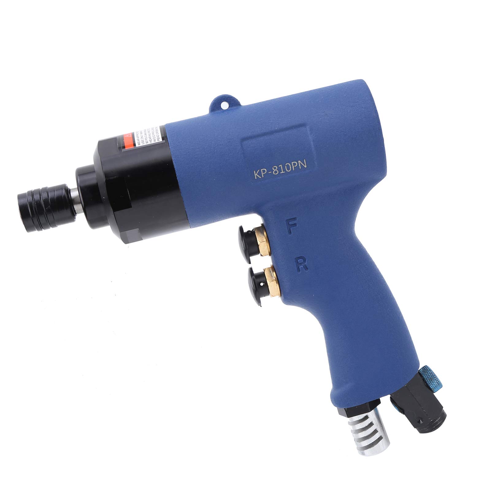 Pneumatic Tools, Double Hammer Percussion Structure CW and CCW Switches Air Tools with Pneumatic Screwdriver for Industry for Maintenance(European style nozzle)