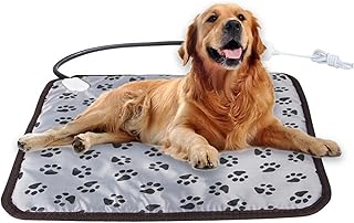 ASkinds Pet Heating Pad, Pet Electric Blanket, Pet Cat Bed Heating Pad for Medium Large Pet Cat Puppy Dog Blanket 20x28 inch(Footprint)