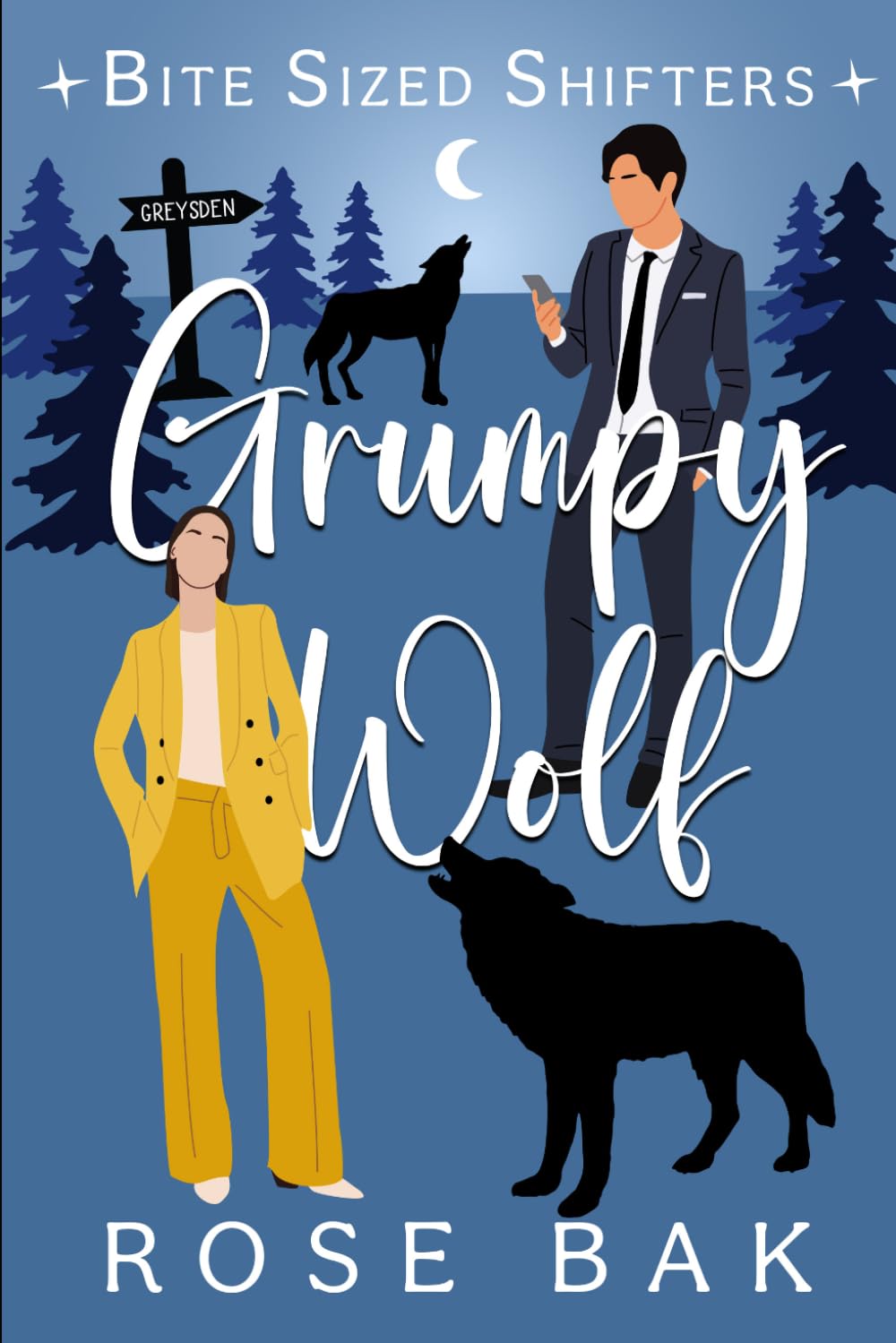 Grumpy Wolf: A Midlife Paranormal Romantic Comedy (Bite-Sized Shifters)